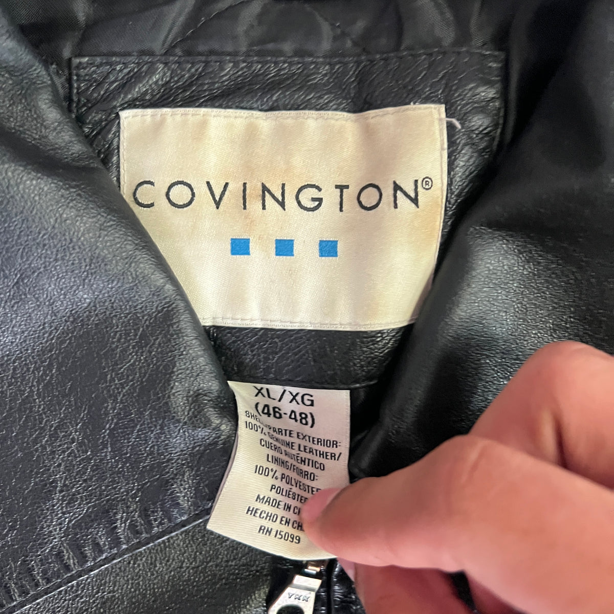 Convigton Bomber Leather Jacket