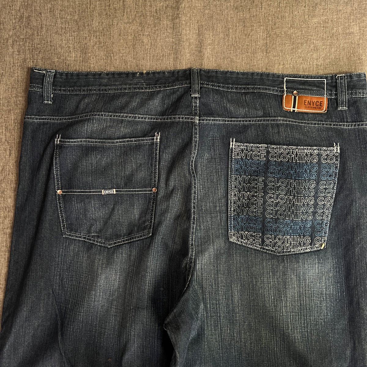 Enyce Y2K Embroidery Jeans