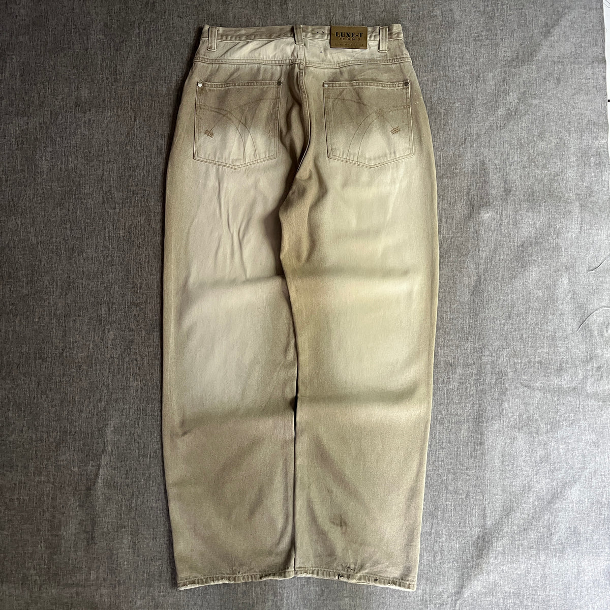 Luxe Baggy Washed Jeans