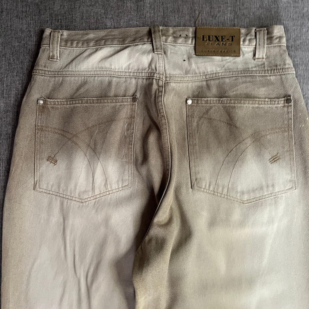 Luxe Baggy Washed Jeans
