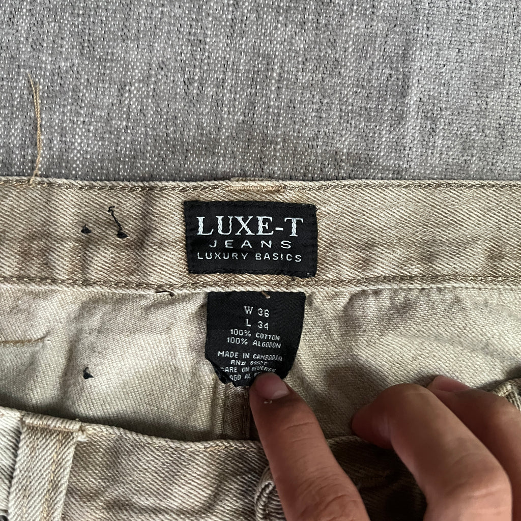 Luxe Baggy Washed Jeans