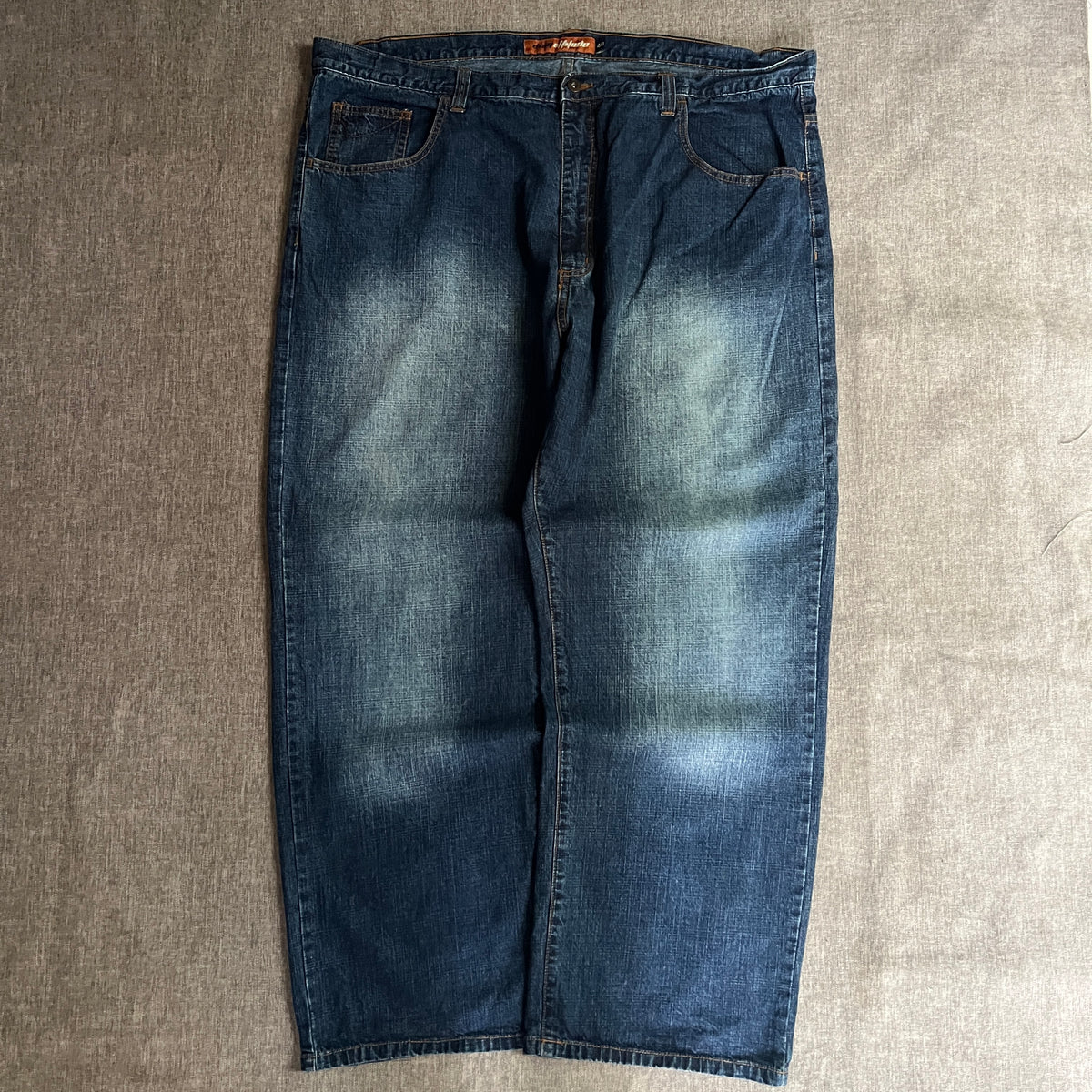Dnm Attitud Washed Baggy Jeans