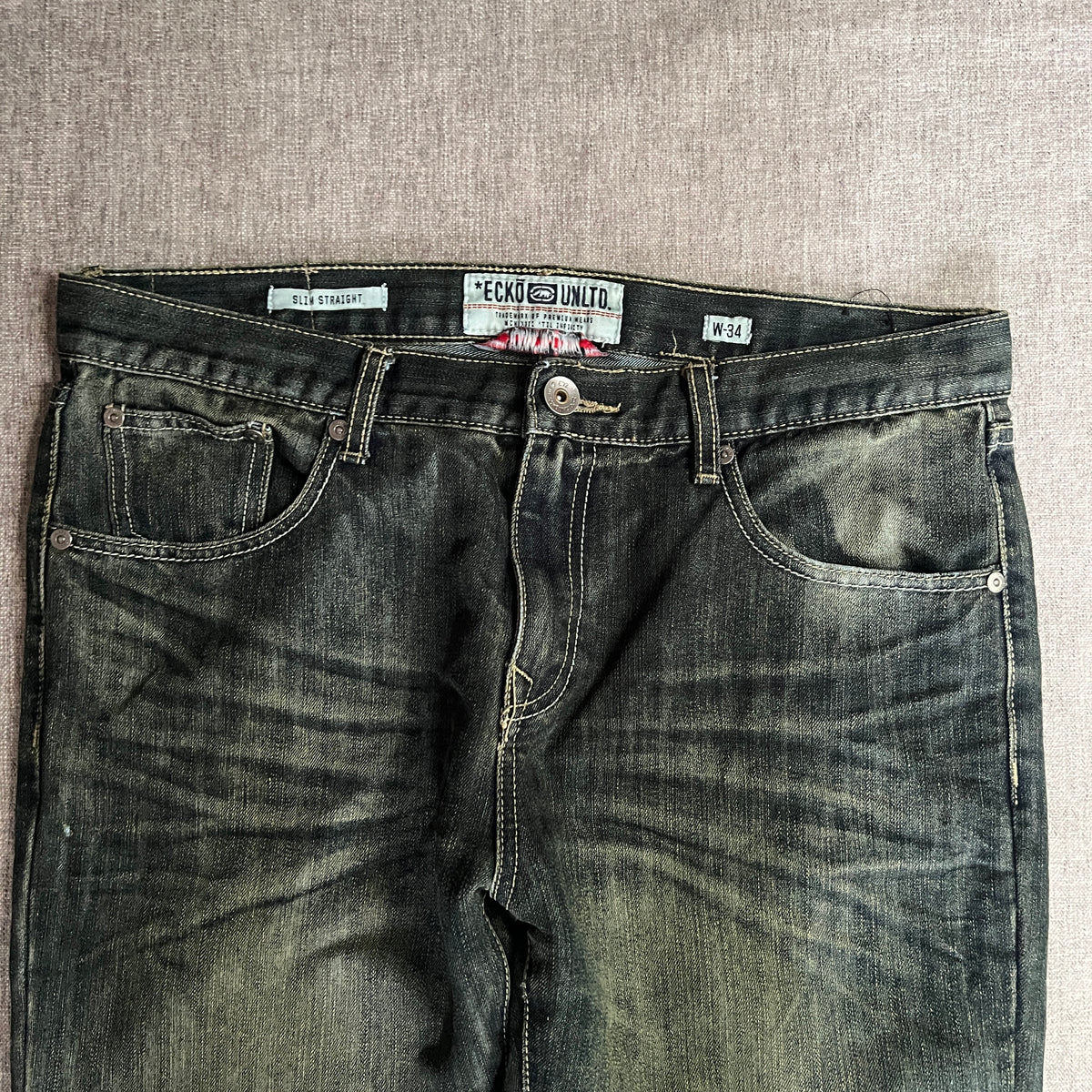 Ecko Unlmtd Straight Fit Jeans